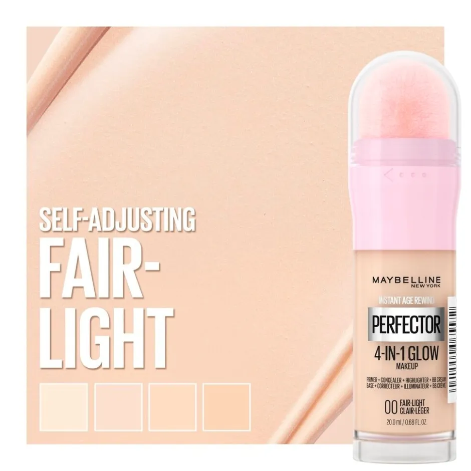 Maybelline New York Instant Anti-Age Perfector 4-in-1 Glow Fair Light Concealer< Bb Cream|Concealer