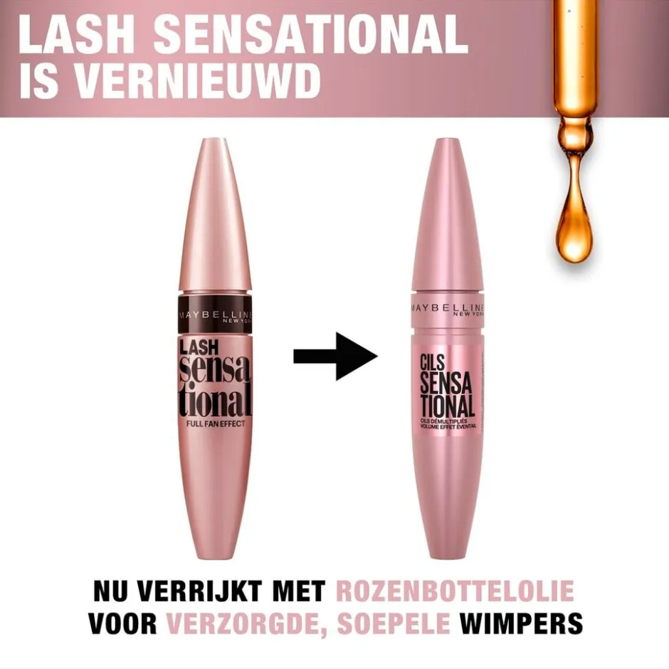 New York Lash Sensational Intense Black Extra Volume Mascara|Maybelline Sale