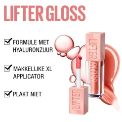 Maybelline New York Lifter Gloss 1 Pearl Lipgloss< Lipmake-Up