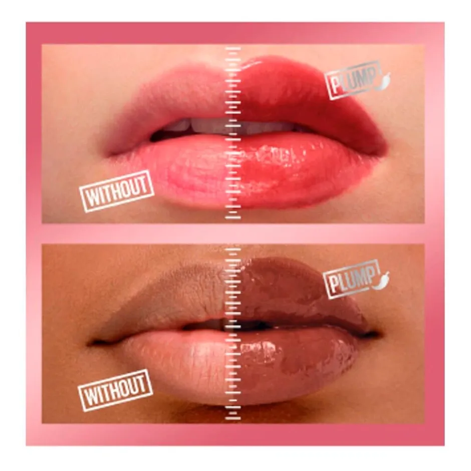 New York Lifter Plump 002 Mauve Bite Lipgloss|Maybelline