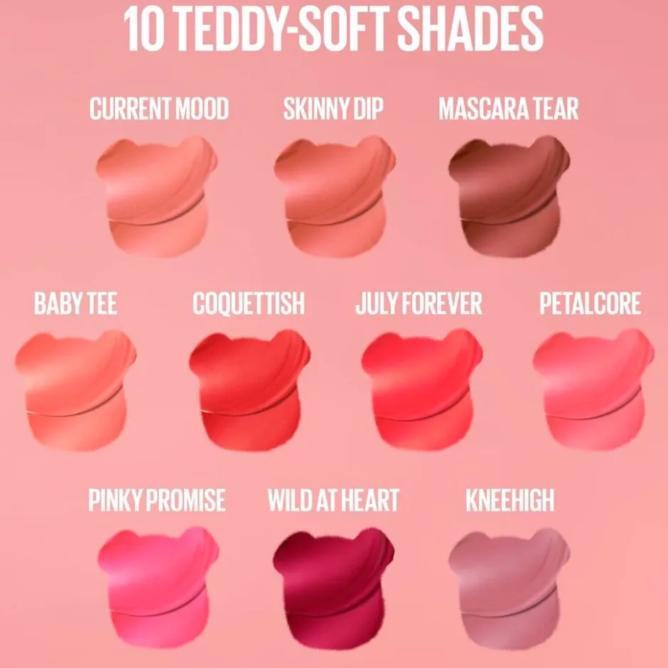 Maybelline New York SuperStay Teddy Tint 15 Skinny Dip Lippenstift< Lipmake-Up