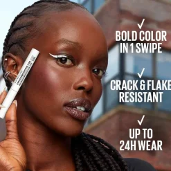 Maybelline New York Tattoo Liner 104 White Canvas Dip-Ink Liquid Eyeliner< Eyeliner