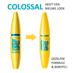 New York The Colossal 100% Black Waterproof Mascara|Maybelline New