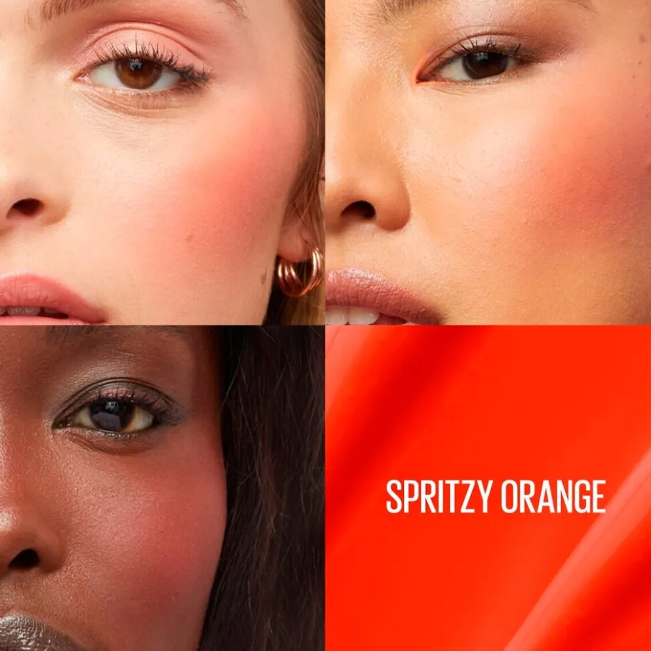 Maybelline Sunkisser 35 Spritzy Orange Hazy Matte Blush< Highlighter|Blush