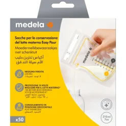 Moedermelkbewaarzakjes met Schenktuit|Medela Outlet