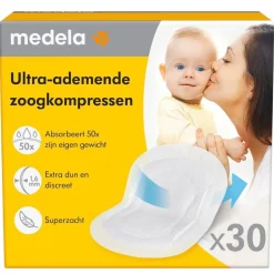 Ultra-Ademende Zoogkompressen|Medela Discount