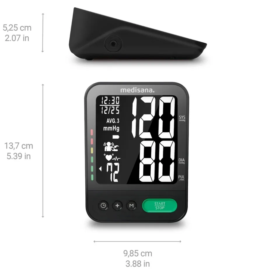Medisana BU 582 Bovenarm bloeddrukmeter< Bloeddrukmeters