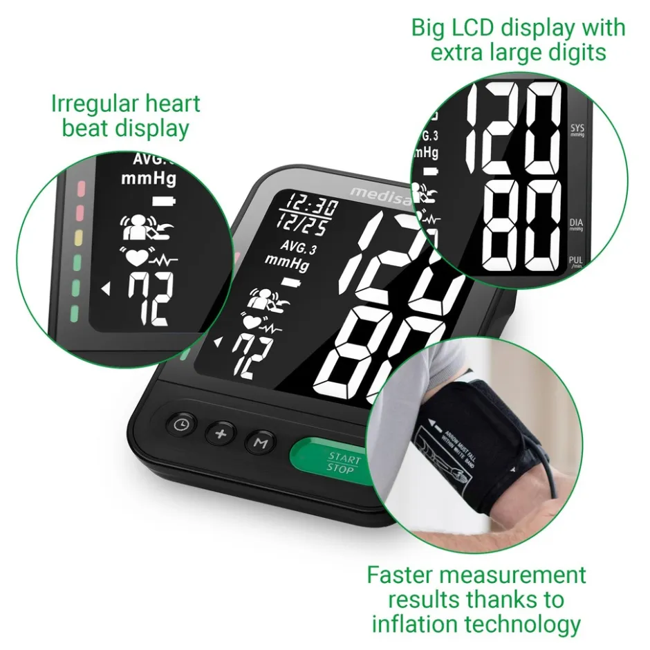 Medisana BU 582 Bovenarm bloeddrukmeter< Bloeddrukmeters