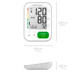 medisana BU 565 bovenarmbloeddrukmeter wit|