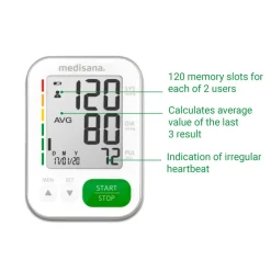 medisana BU 565 bovenarmbloeddrukmeter wit|