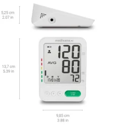 medisana BU 586 sprekende bovenarm bloeddrukmeter< Bloeddrukmeters
