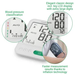 medisana BU 586 sprekende bovenarm bloeddrukmeter< Bloeddrukmeters