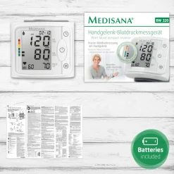 Medisana BW 320 Polsbloeddrukmeter< Bloeddrukmeters