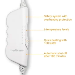 Medisana HU 662 Warmteonderdeken< Slapen