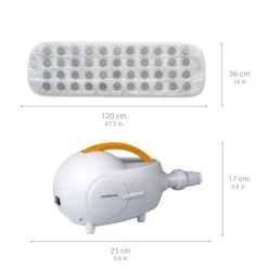 Medisana MBH Bubbelbadmat< Massageapparaten
