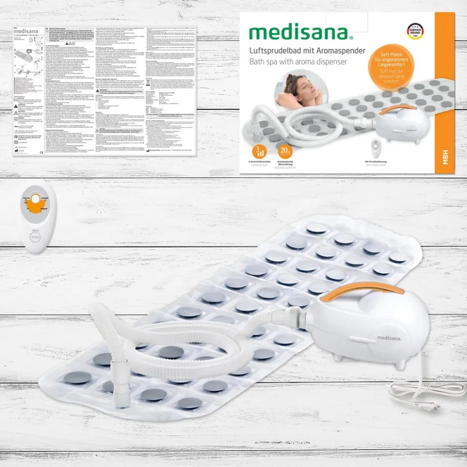 Medisana MBH Bubbelbadmat< Massageapparaten