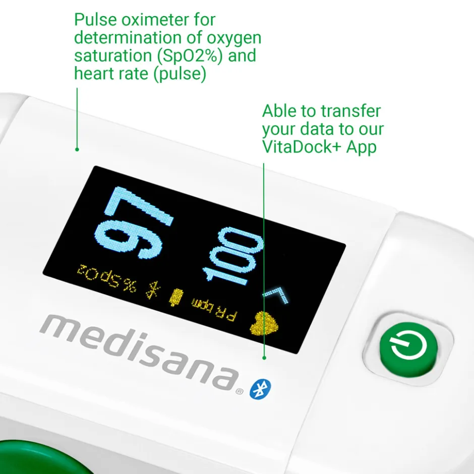 PM 100 Connect saturatiemeter|Medisana Clearance