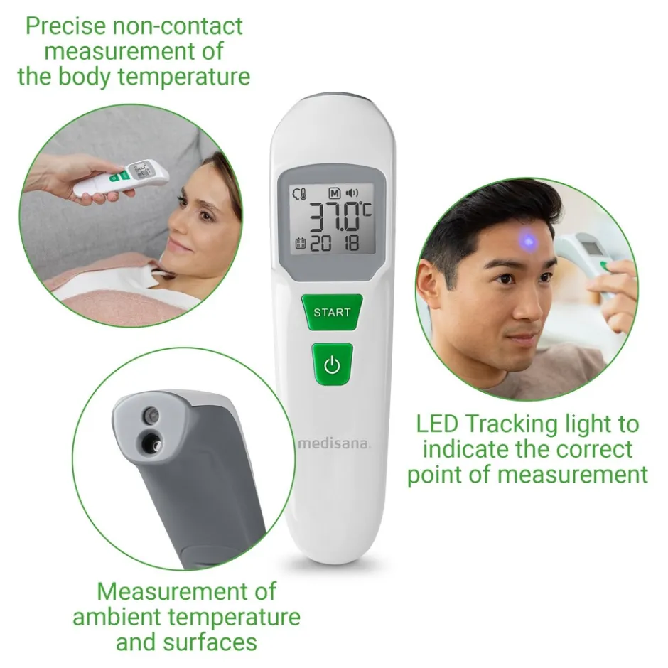 Medisana TM 760 Infrarood lichaamsthermometer< Thermometers