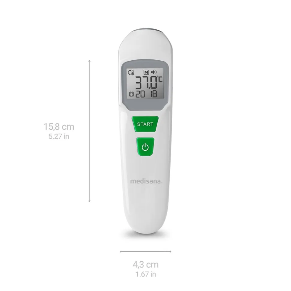 Medisana TM 762 Infrarood lichaamsthermometer< Thermometers