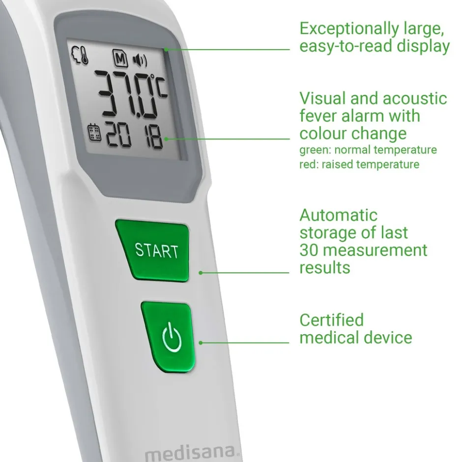 Medisana TM 762 Infrarood lichaamsthermometer< Thermometers