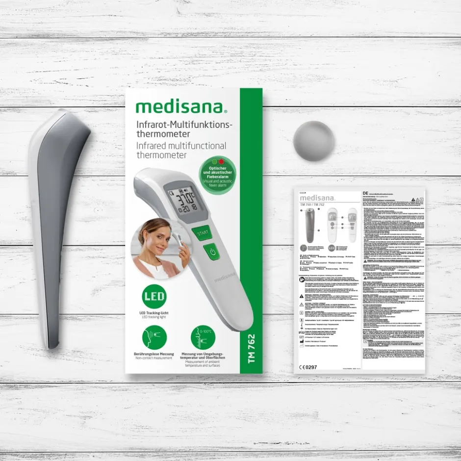 Medisana TM 762 Infrarood lichaamsthermometer< Thermometers
