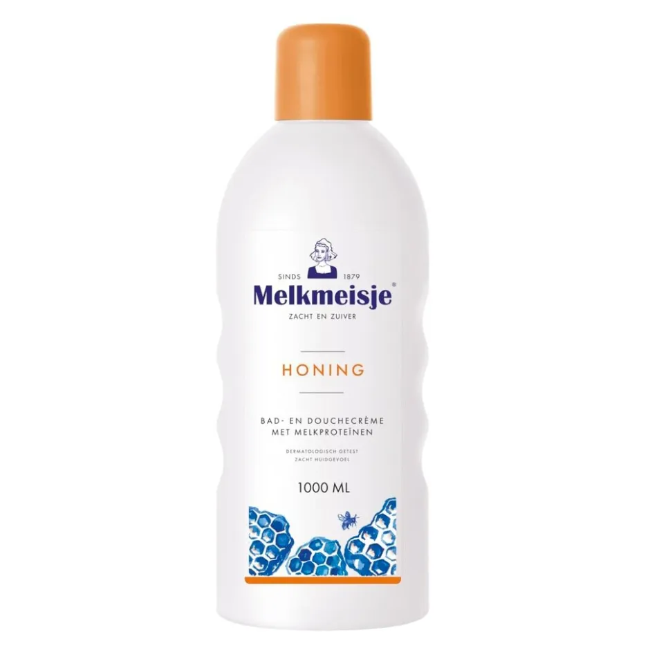 Melkmeisje Honing Bad & Douchecrème< Badschuim|Douchecrème