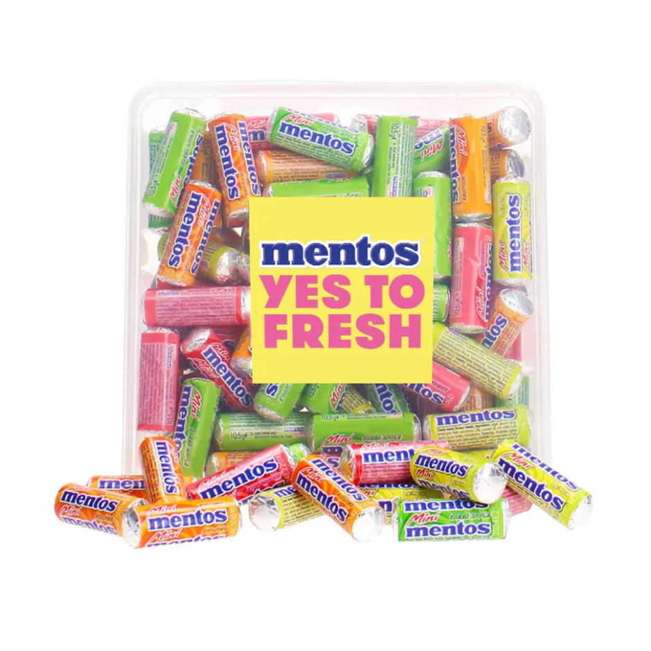 Mentos Mini strooigoed< Trakteren