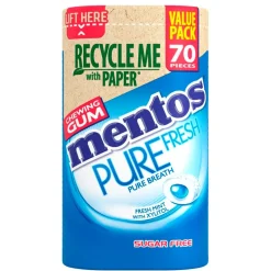 Pure Fresh Fresh Mint Kauwgom|Mentos Hot