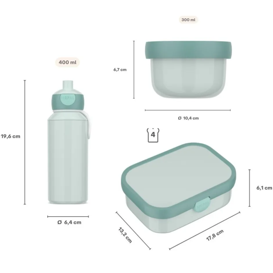 Mepal Campus Lunchbox set< Keuken
