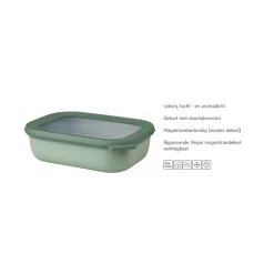 Mepal Cirqula Vershouddoos rechthoekig set< Keuken