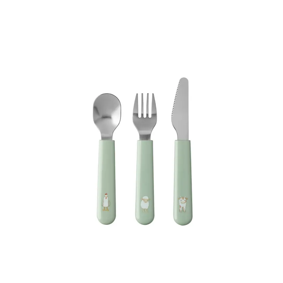 Mepal Mio 3-Delig Kinderbestekset Little Farm| New