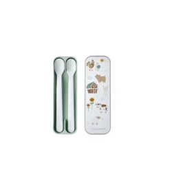 Mepal Set Babylepel Mio 2 Stuks Little Farm< Kinderservies