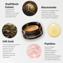 Mizon Snail Repair Intensive Gold Eye Gel Patch< Korean Skincare|Gezichtsmaskers
