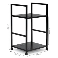 Modern Home Industriële Loft Stijl Boekenkast met 2 Planken| Hot