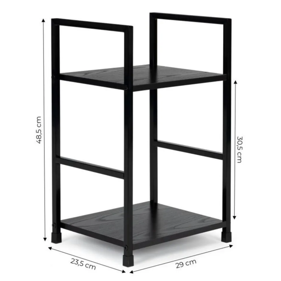 Modern Home Industriële Loft Stijl Boekenkast met 2 Planken| Hot