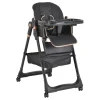 Moni Lindo Black Kinderstoel incl. Accessoires< Kinderstoelen