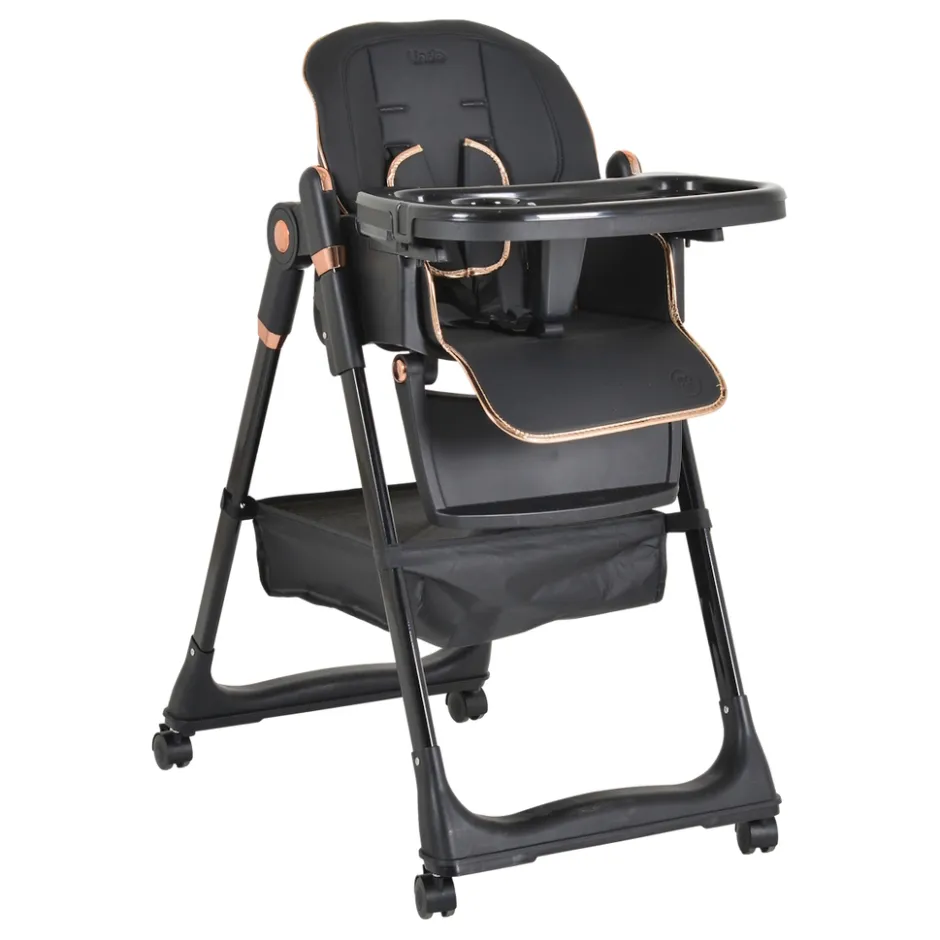Moni Lindo Black Kinderstoel incl. Accessoires< Kinderstoelen
