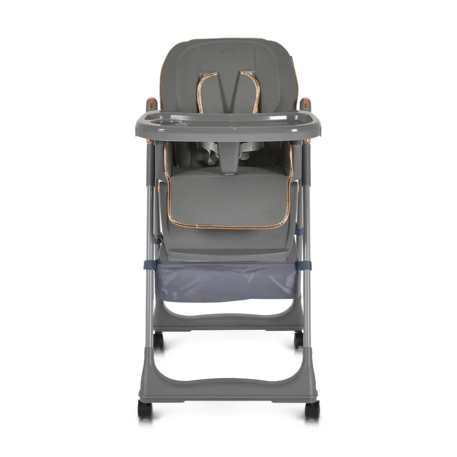 Moni Lindo Grey Kinderstoel incl. Accessoires< Kinderstoelen