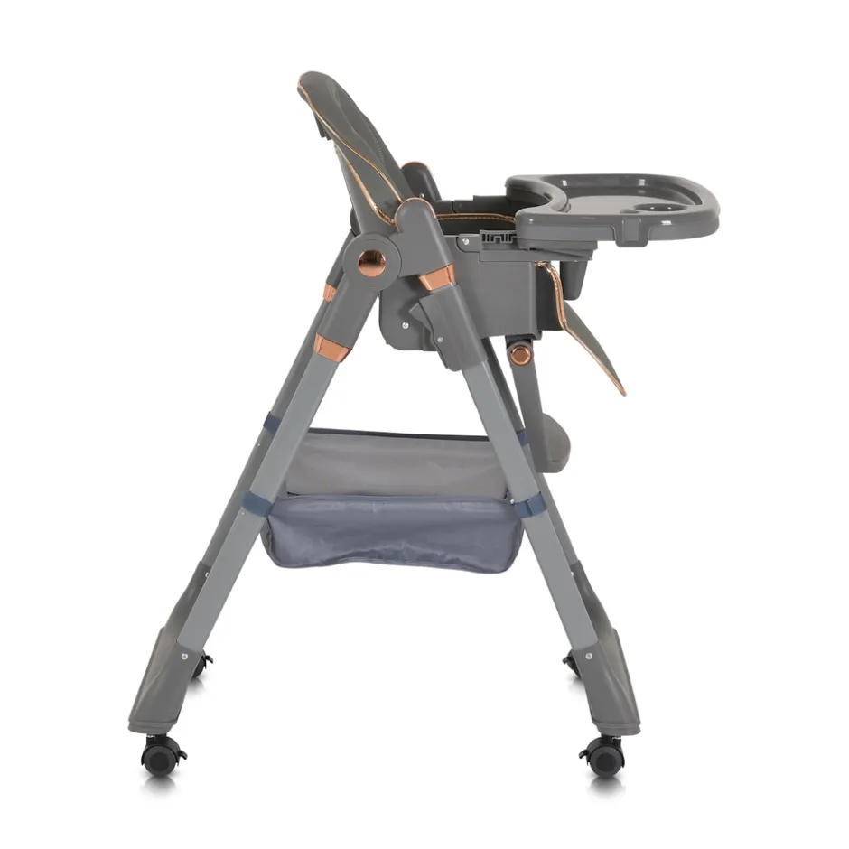 Moni Lindo Grey Kinderstoel incl. Accessoires< Kinderstoelen