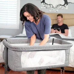 Mika Micky Deluxe Wieg aan Bed|Moni