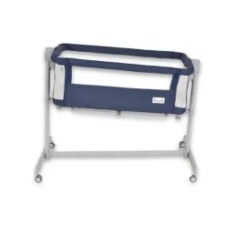 Moni Pengy Blue Wieg aan Bed< Wiegen