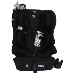 Moni Rock Midnight Black 76-150 cm i-Size Autostoel< Autostoel