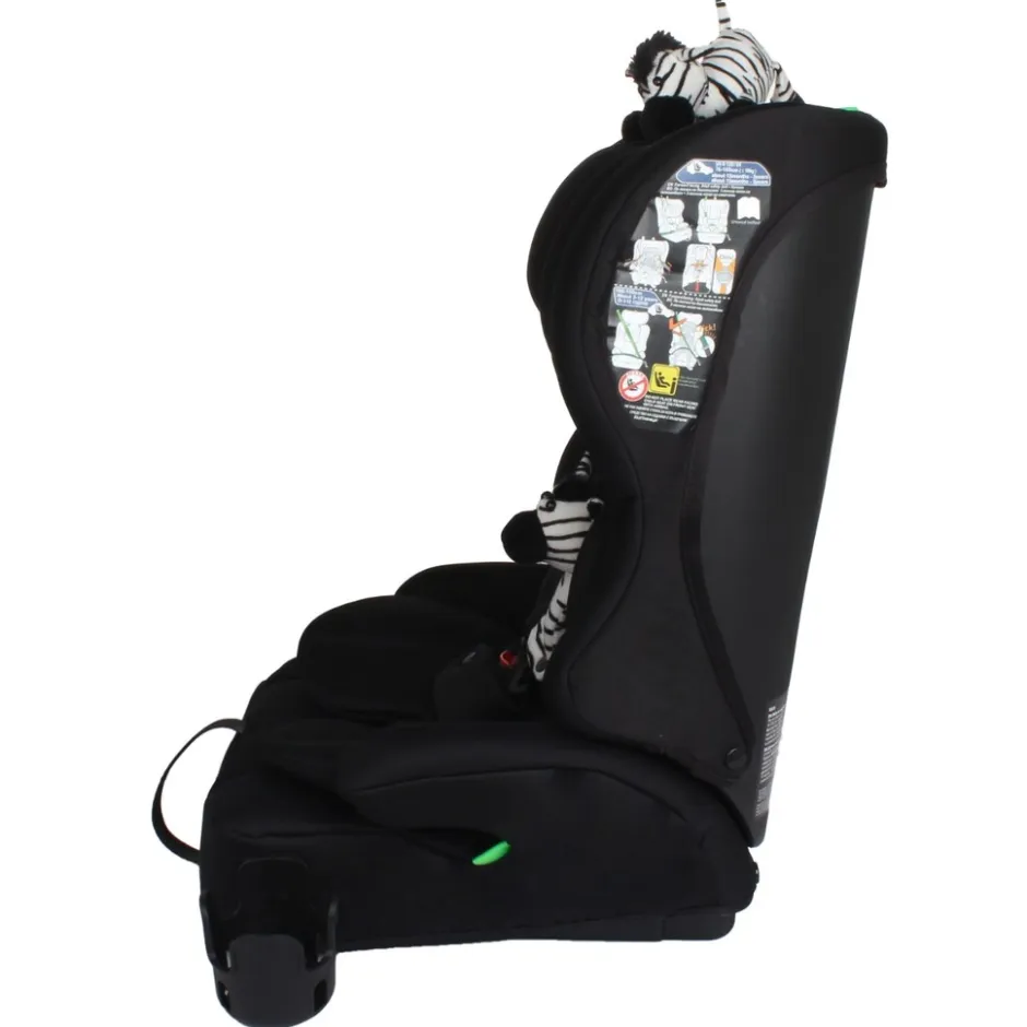 Moni Rock Midnight Black 76-150 cm i-Size Autostoel< Autostoel