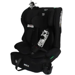 Moni Rock Midnight Black 76-150 cm i-Size Autostoel< Autostoel