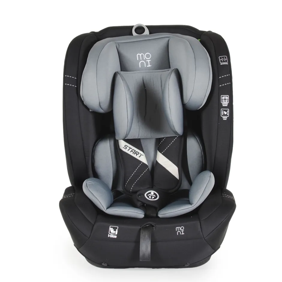 Moni Start Grey 76-150 cm i-Size Autostoel< Autostoel
