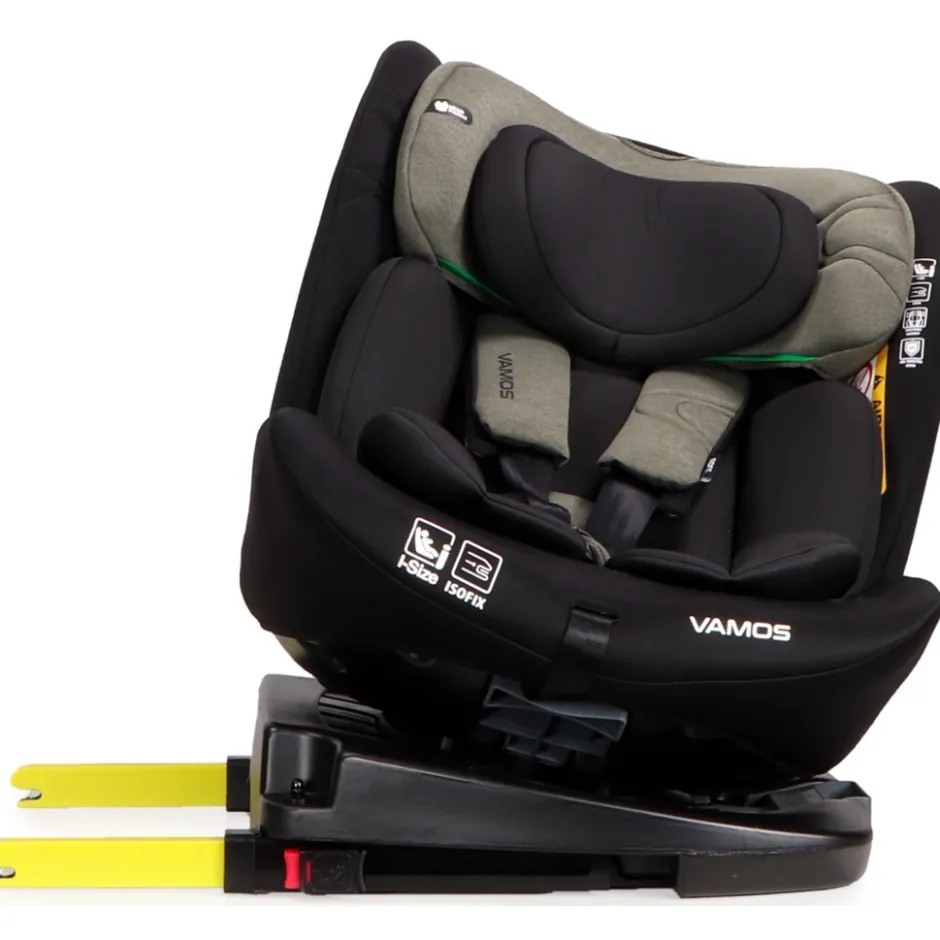 Vamos Military Green 40-150 cm 360° i-Size Autostoel|Moni Online