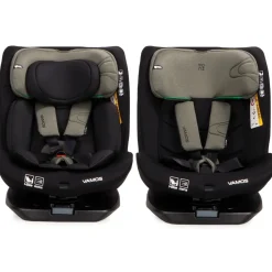 Vamos Military Green 40-150 cm 360° i-Size Autostoel|Moni Online