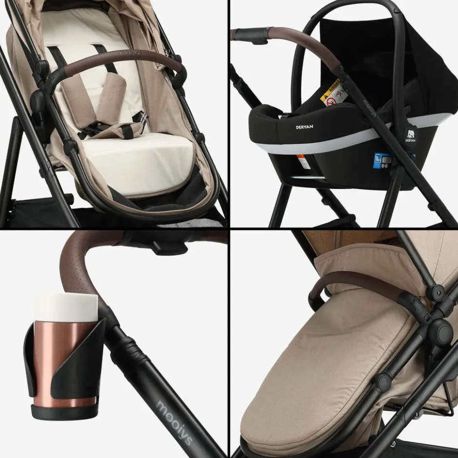 Luca Kinderwagen 3 in 1 Inclusief Autostoel|Mooiys Sale