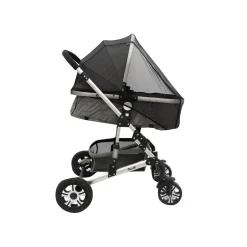 MorDesign Black Muskietennet / Klamboe voor Buggy en Wandelwagen< Kinderwagenaccessoires
