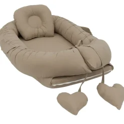 Cappuccino Babynest met Kussen|MorDesign Clearance